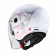 CABERG UPTOWN BLOOM WHITE/SILVER/ROSA  