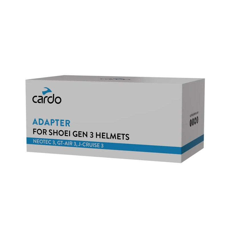 Cardo Packtalk Adapter For Shoei Gen 3