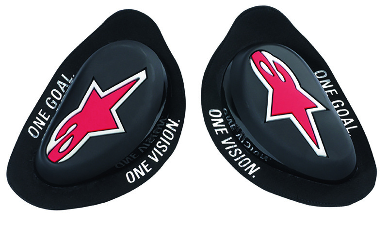 Alpinestars Knee Slider BLACK/RED LOGO