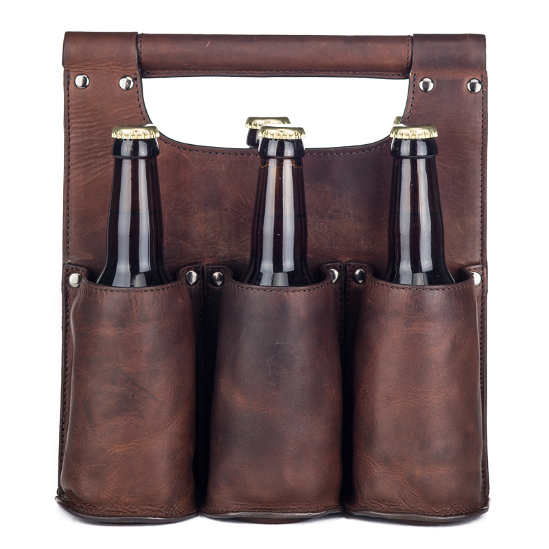 Beer Carrier Brown 