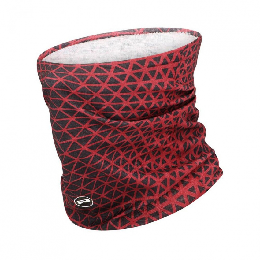 RICHA NECK TUBE KINETIC BLACK/BURGUNDY ONESIZE