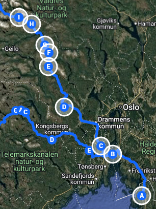 Hanssons MC 4-Day Spring Tour in Norway 14–17 May