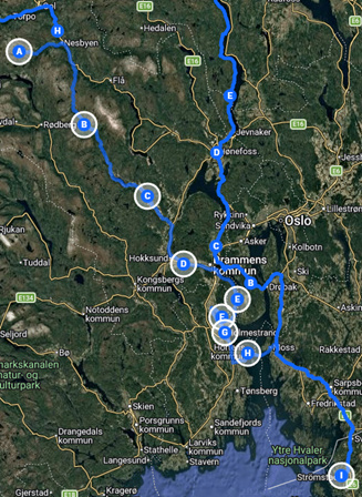 Hanssons MC 4-Day Autumn Tour in Norway 3-6 September