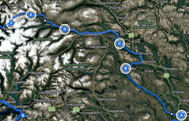 Hanssons MC 4-Day Autumn Tour in Norway 3-6 September